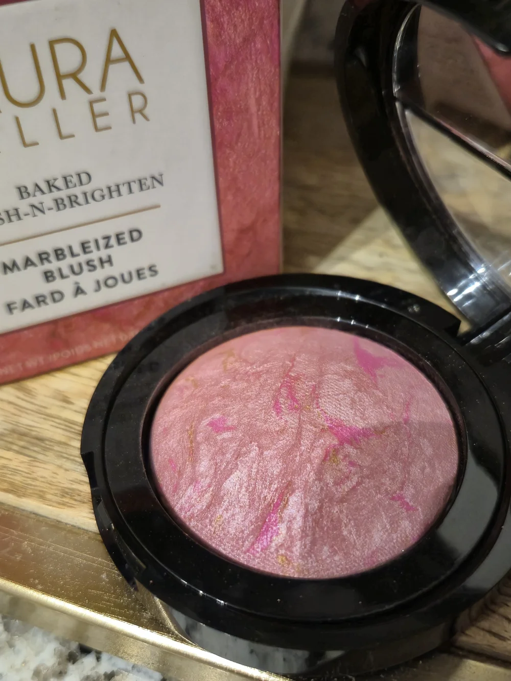 Laura Geller Blush and Brighten Marbleized Baked Powder Blush